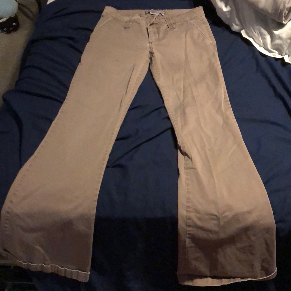 Wide leg trousers